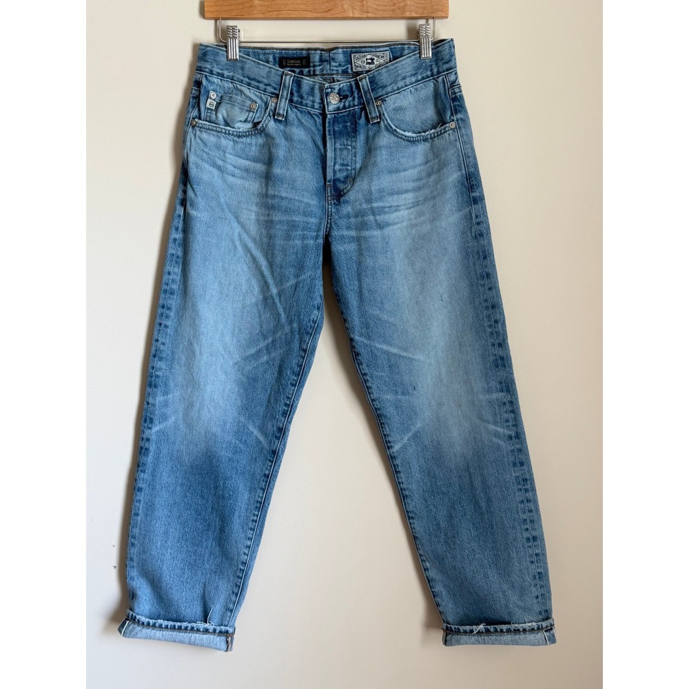 AG Adriano Goldschmied Selvage Jeans Mens 31 x 30 Candiani Denim Straight